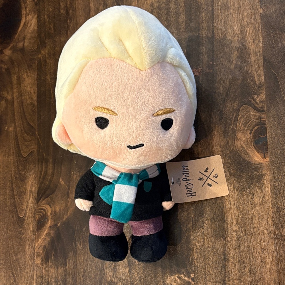 Wizarding World of Harry Potter Draco Plush - approx 9” NWT
